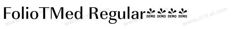 FolioTMed Regular字体转换